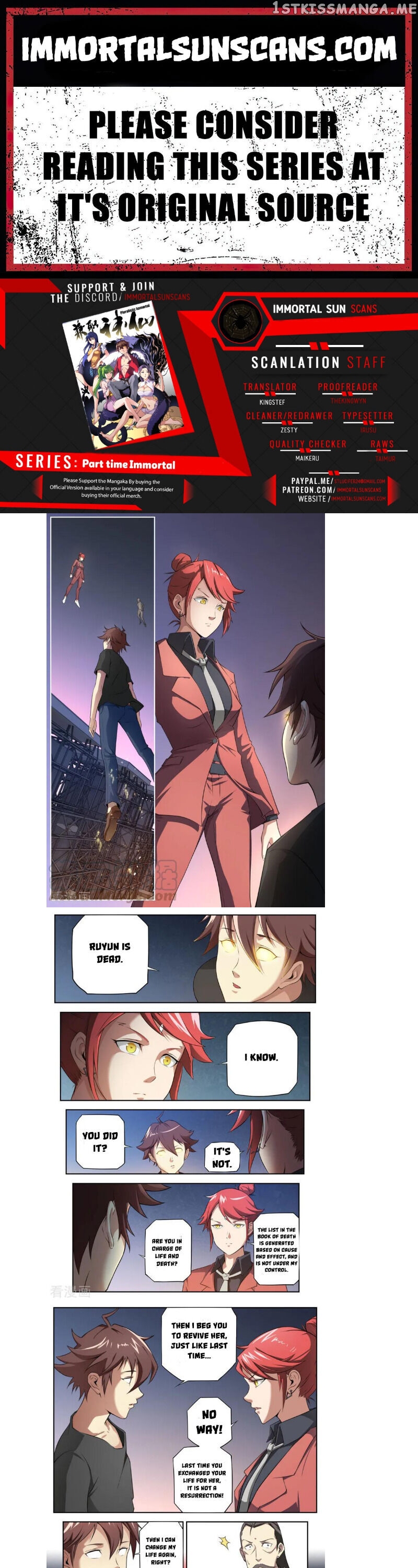 Part-Time Immortal chapter 93 - page 1