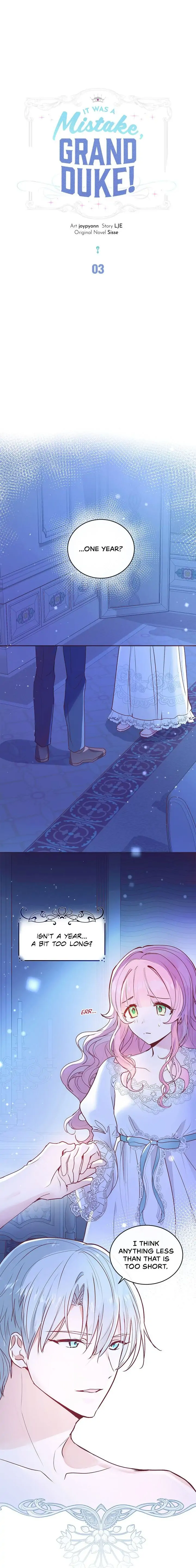 Grand Duke, It Was a Mistake! Chapter 3 - page 2