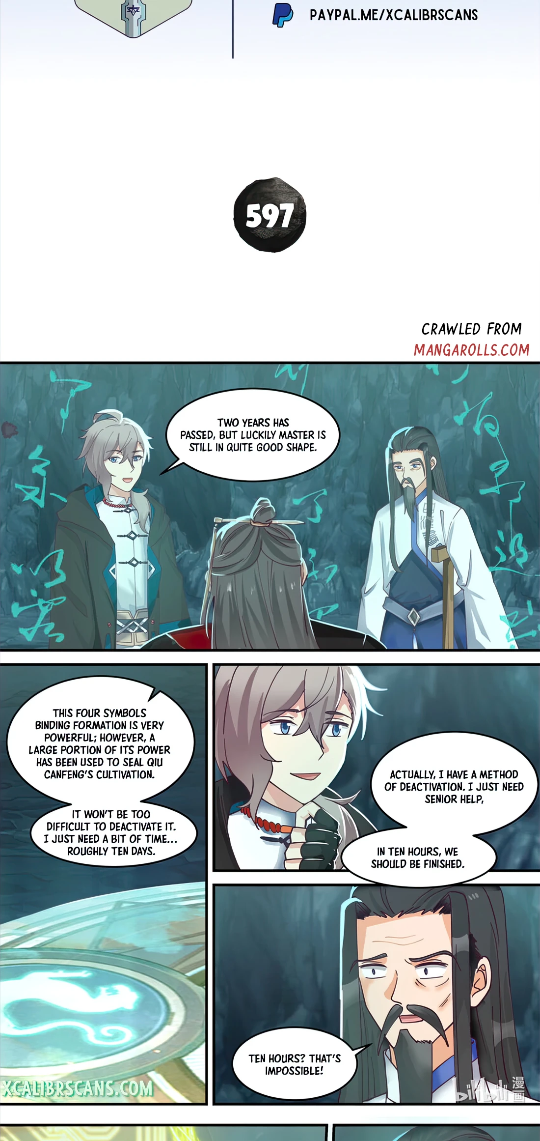 Martial God Asura chapter 597 - page 2