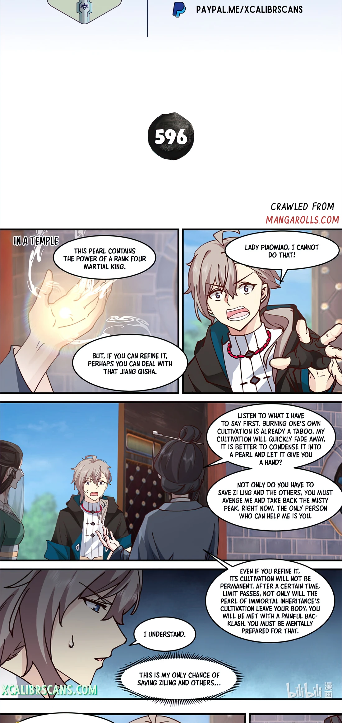 Martial God Asura chapter 596 - page 2