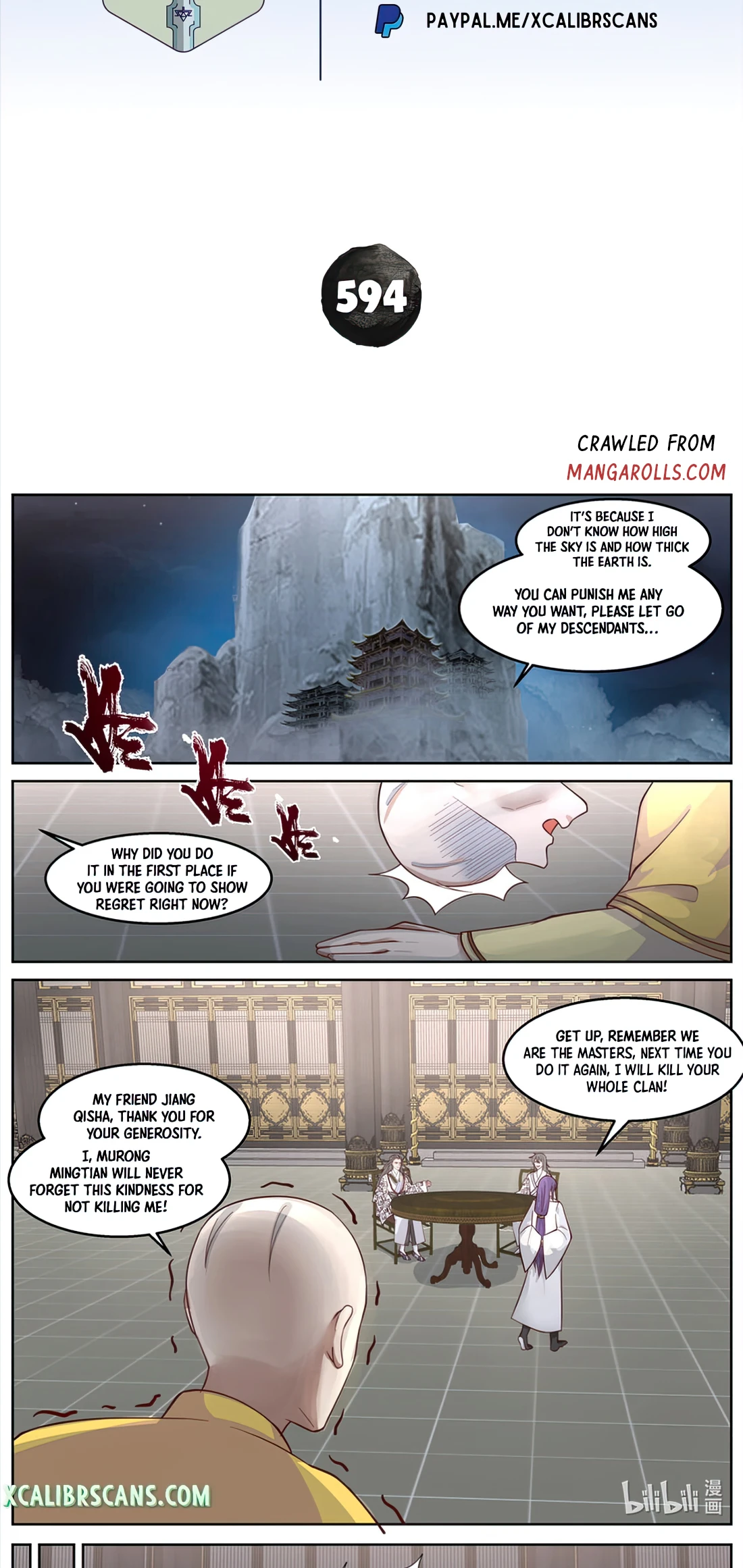 Martial God Asura chapter 594 - page 2