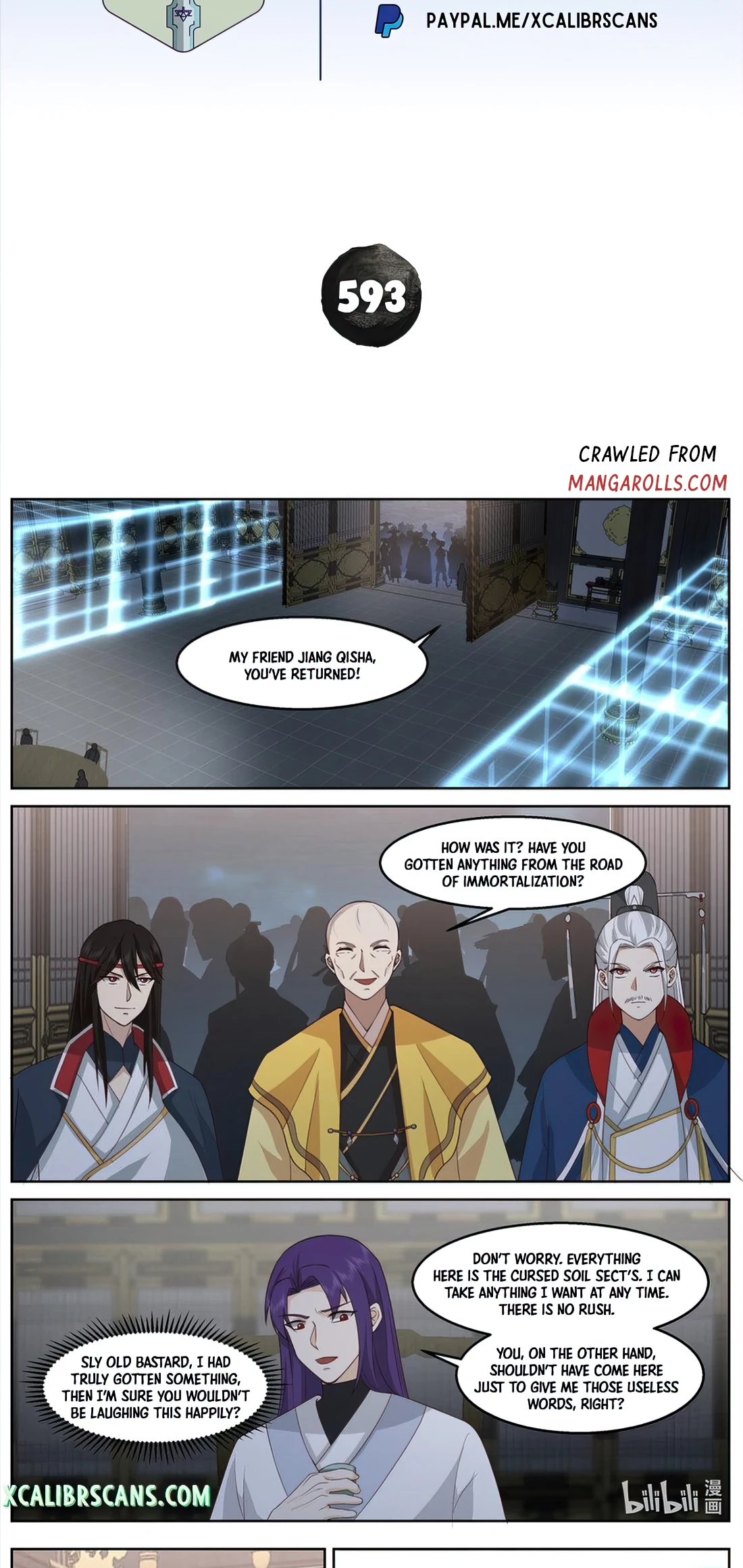 Martial God Asura chapter 593 - page 2