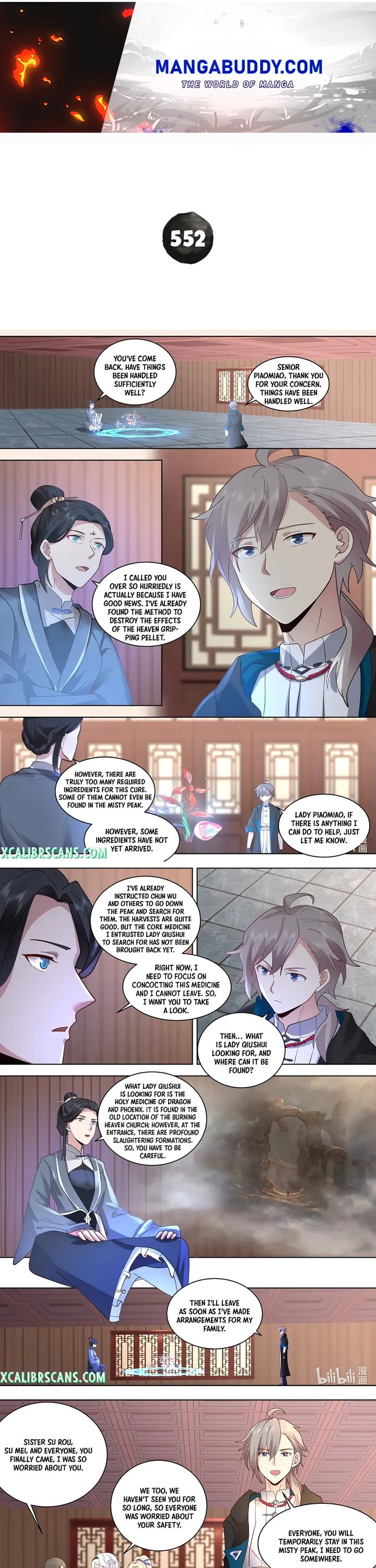 Martial God Asura chapter 552 - page 1