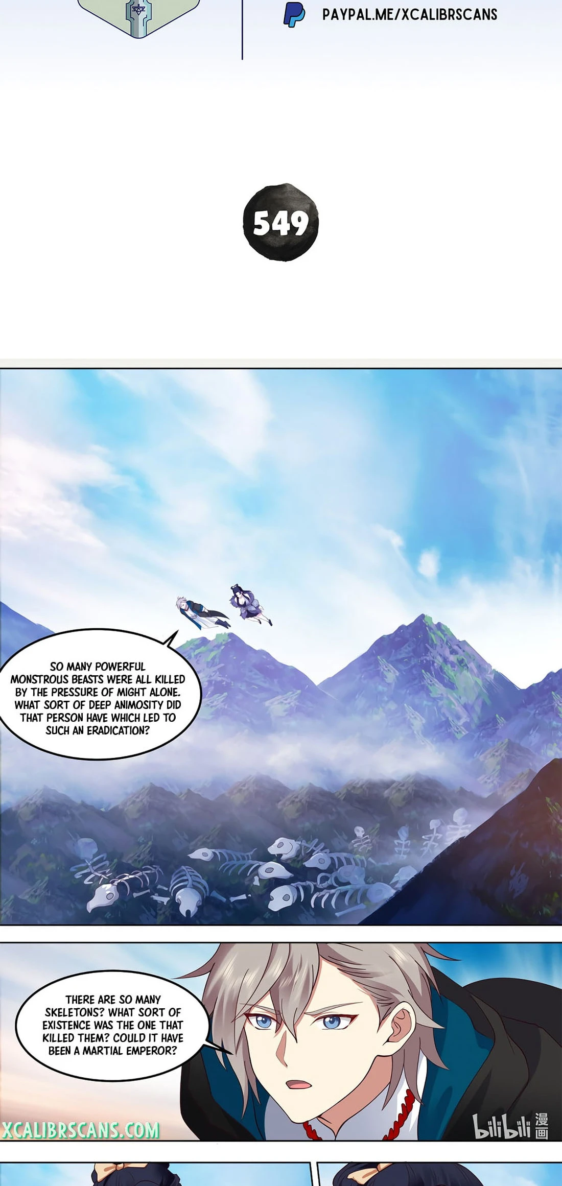 Martial God Asura chapter 549 - page 2