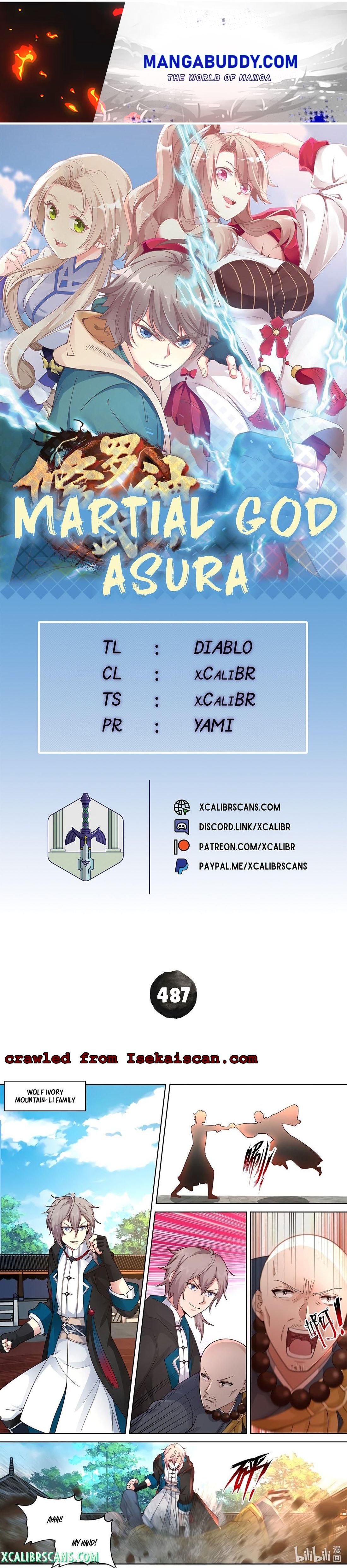 Martial God Asura chapter 487 - page 1