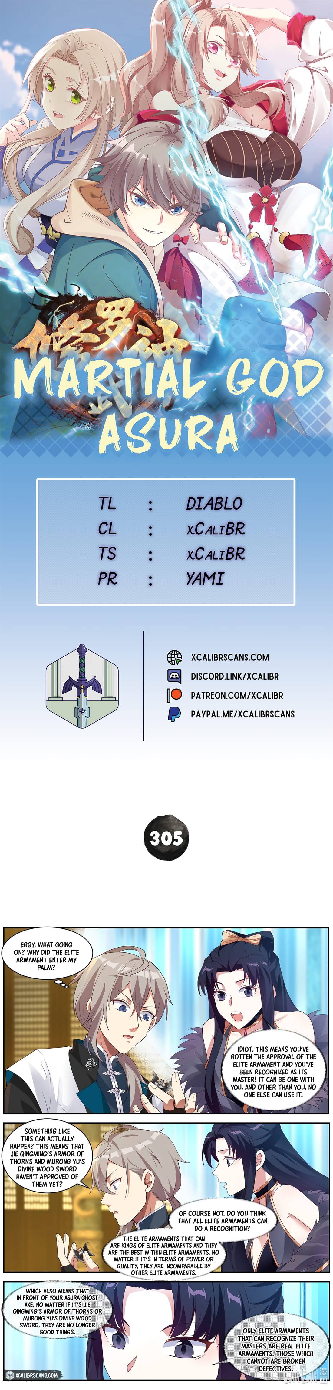 Martial God Asura chapter 305 - page 1