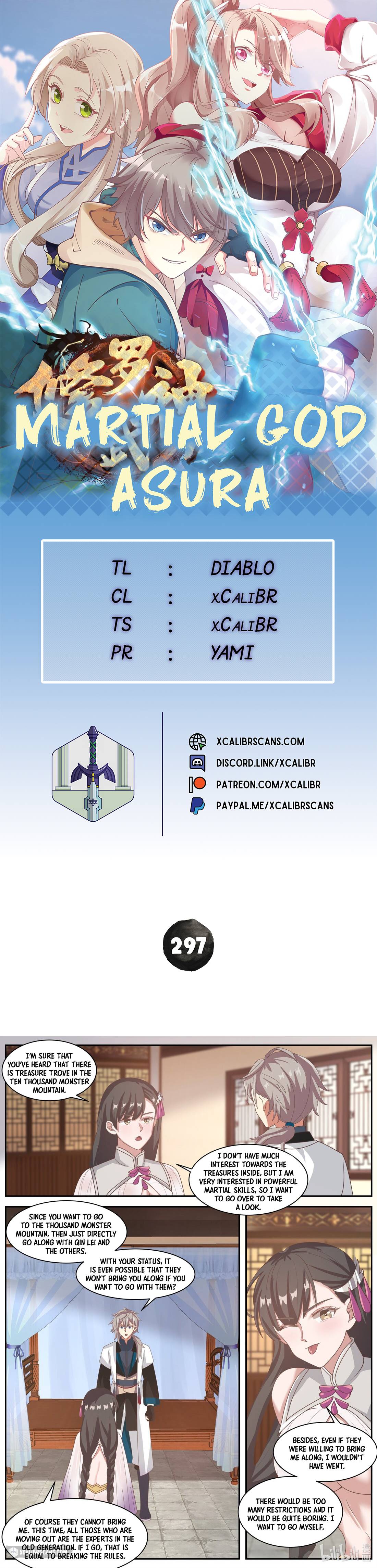 Martial God Asura chapter 297 - page 1