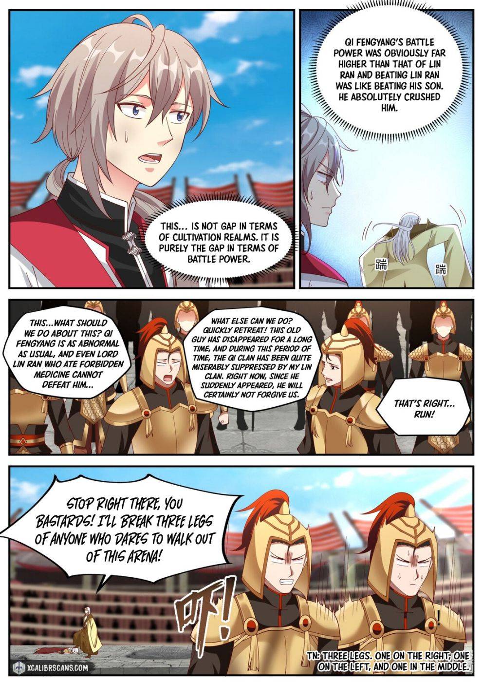 Martial God Asura chapter 222 - page 5