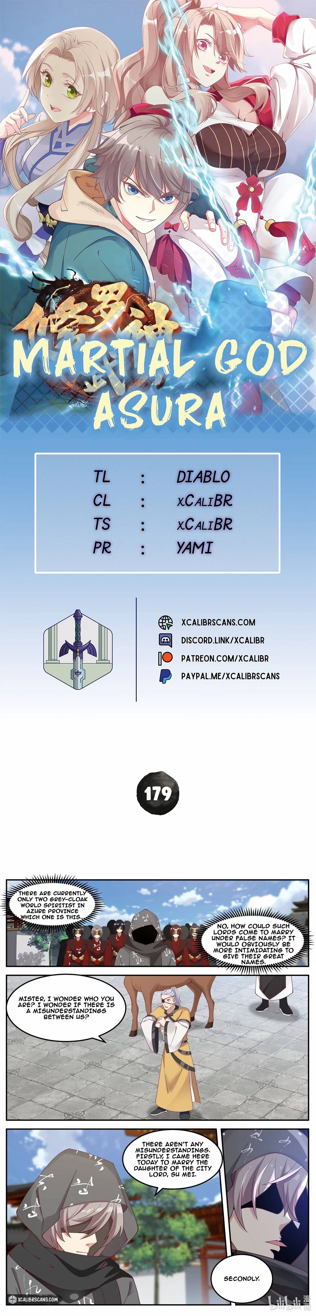 Martial God Asura chapter 179 - page 1