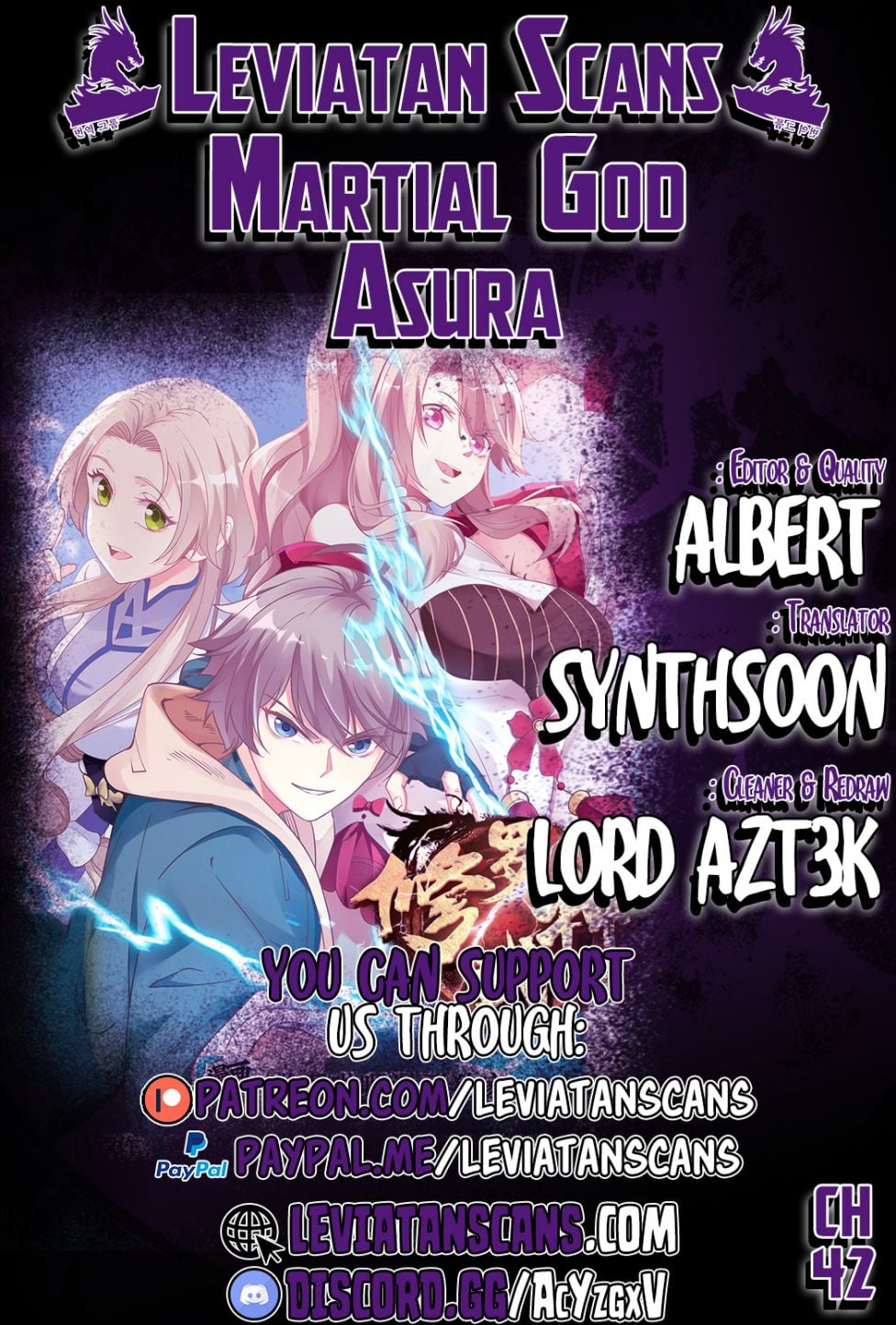 Martial God Asura chapter 42 - page 1