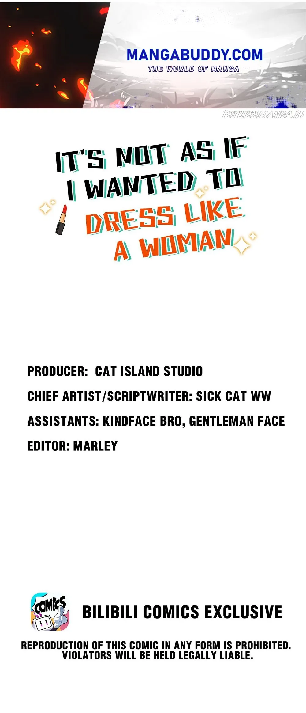 It’s Not That I Want to Wear Women’s Clothing Chapter 100 - page 1