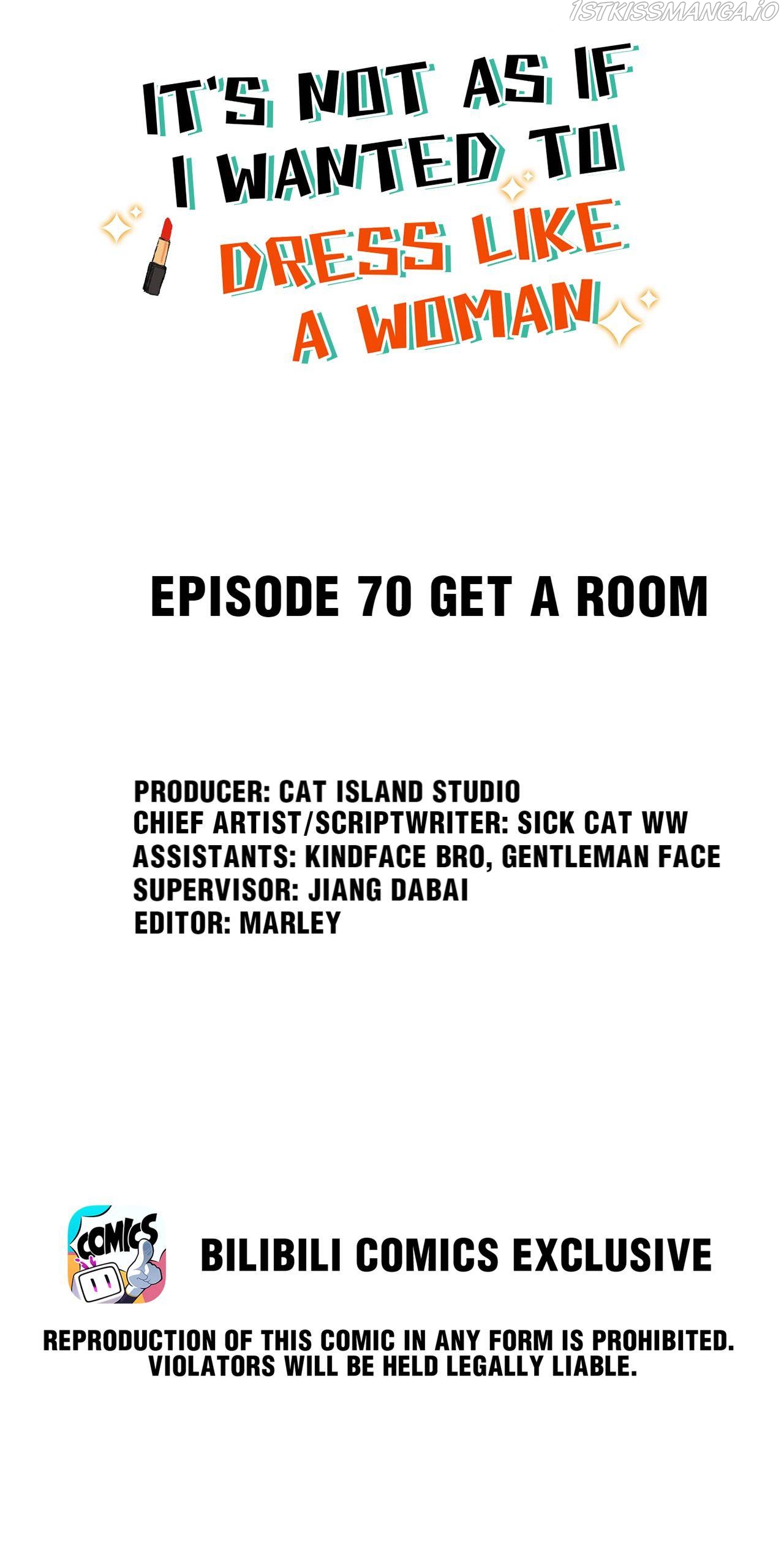 It’s Not That I Want to Wear Women’s Clothing Chapter 70 - page 2