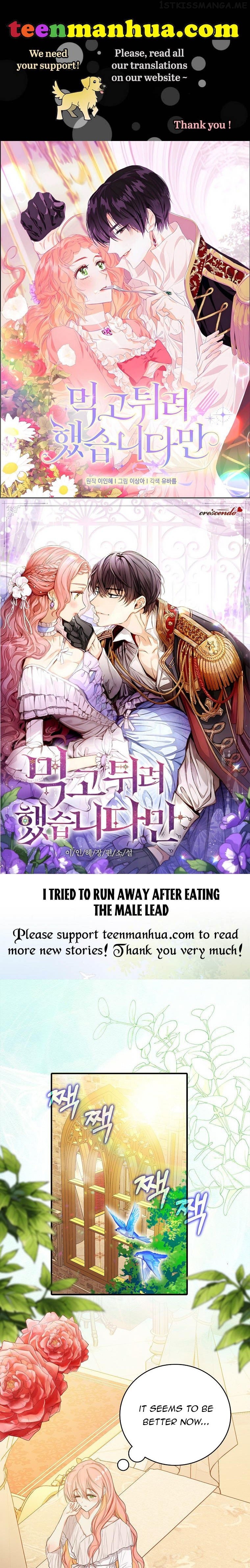 I Tried to Run Away After Eating the Male Lead Chapter 6 - page 1