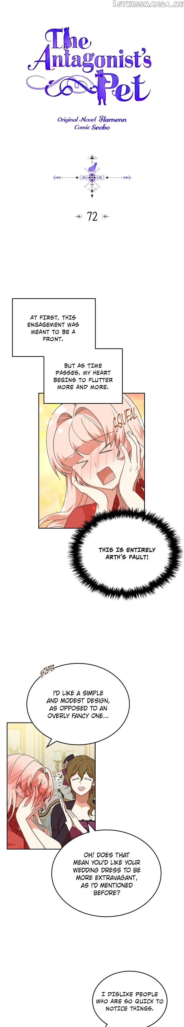 The Antagonist’s Pet ( The Pet Of The Villainess ) chapter 72 - page 1