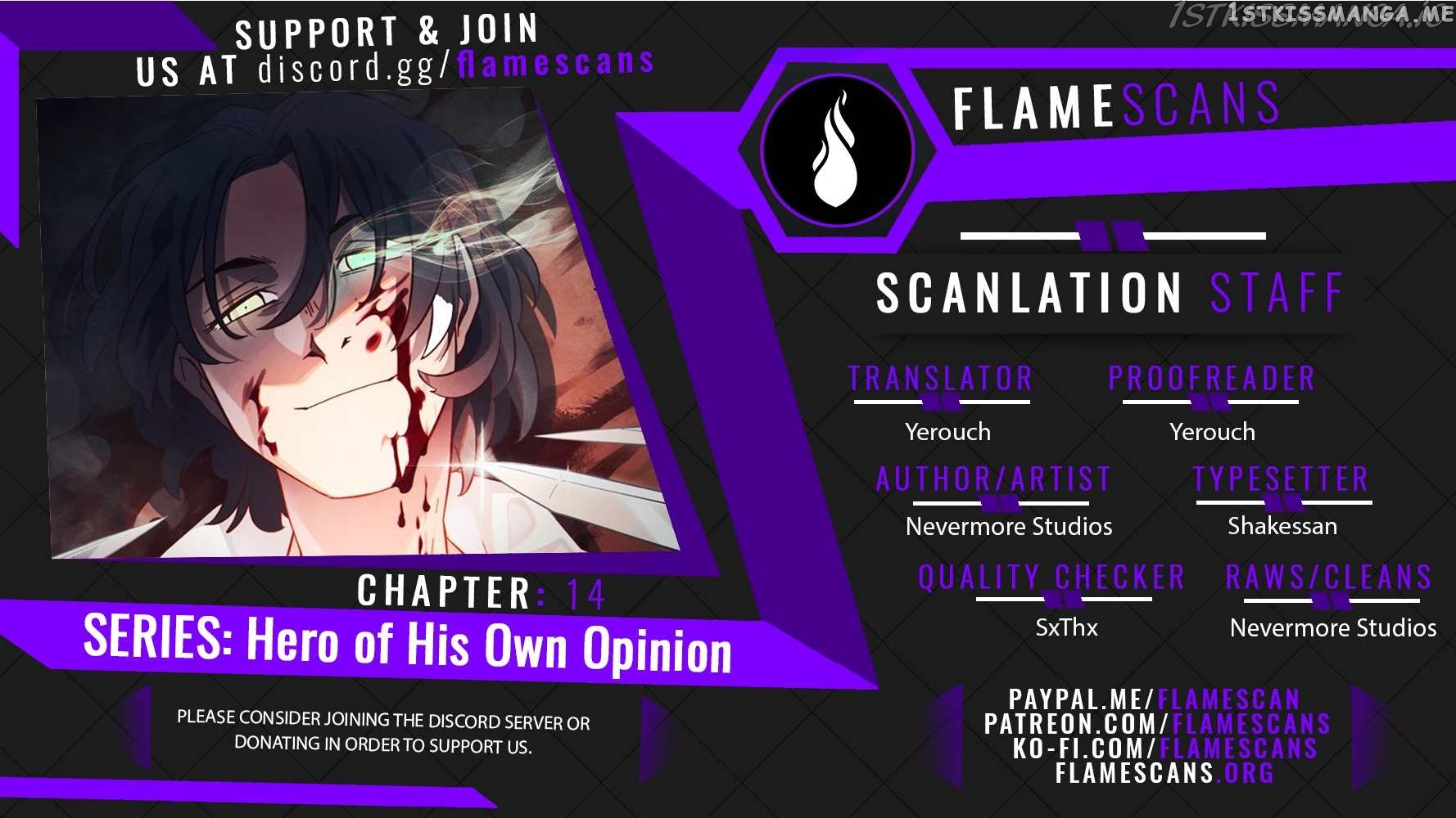 Hero of His Own Opinion chapter 14 - page 1
