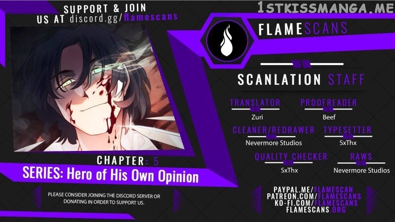 Hero of His Own Opinion chapter 5 - page 1