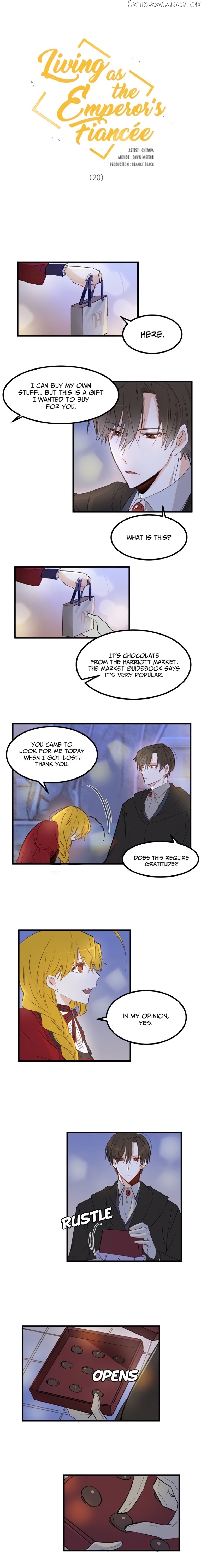 Living as an Emperor’s Fiance chapter 20 - page 1