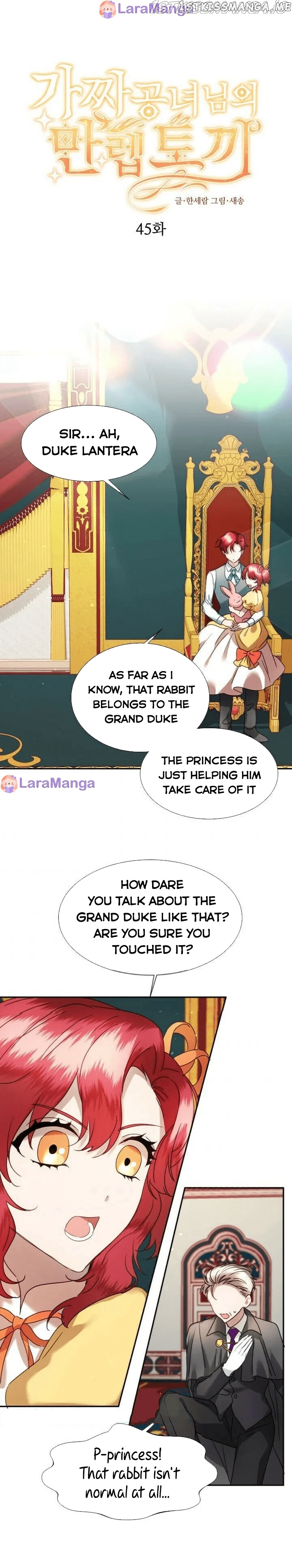 The Fake Princess’ OP Bunny chapter 45 - page 1