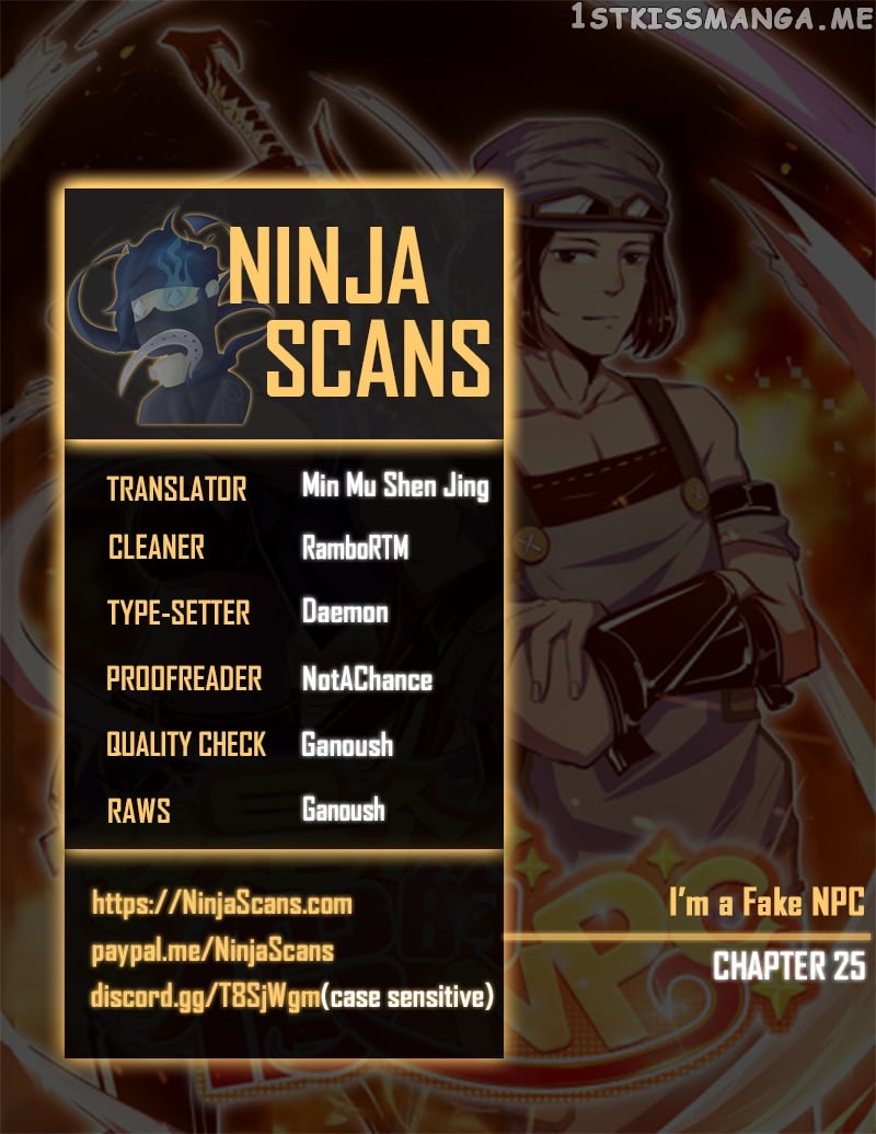 i’m a Fake Npc Chapter 25 - page 1