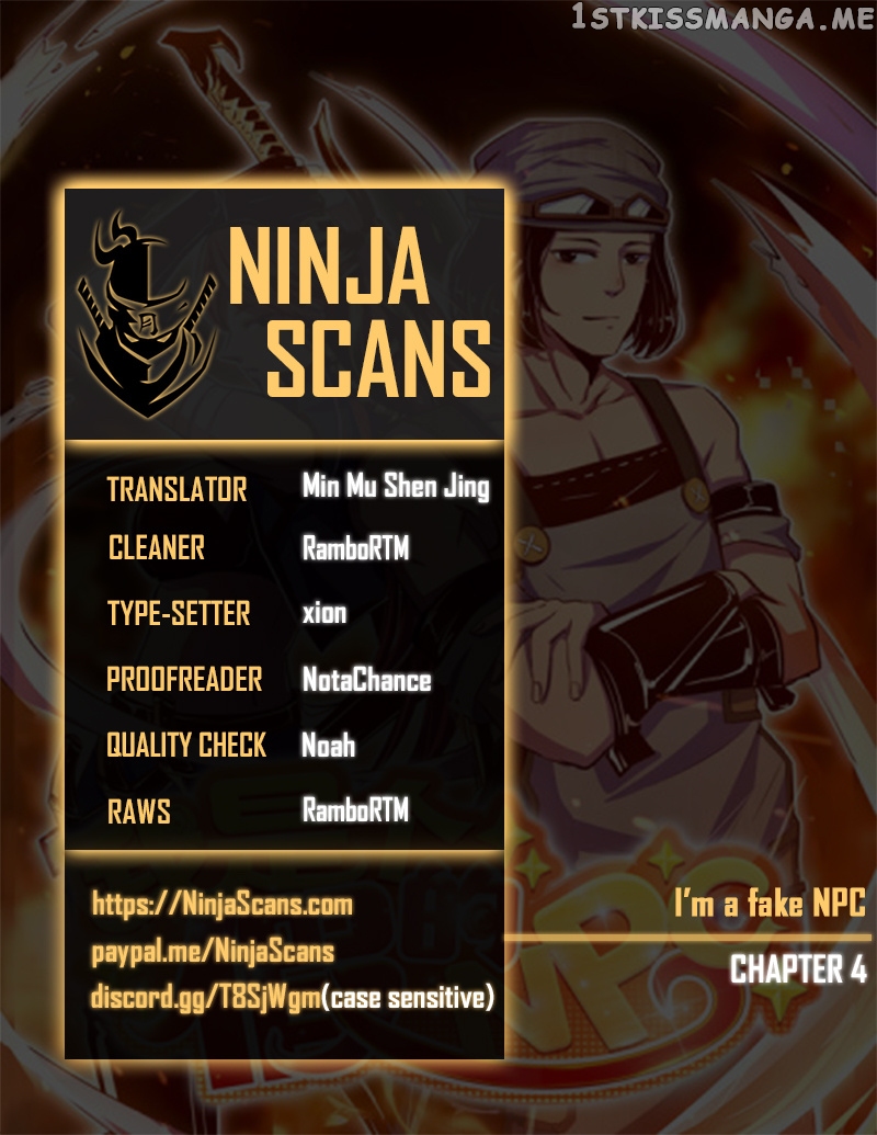i’m a Fake Npc Chapter 4 - page 1