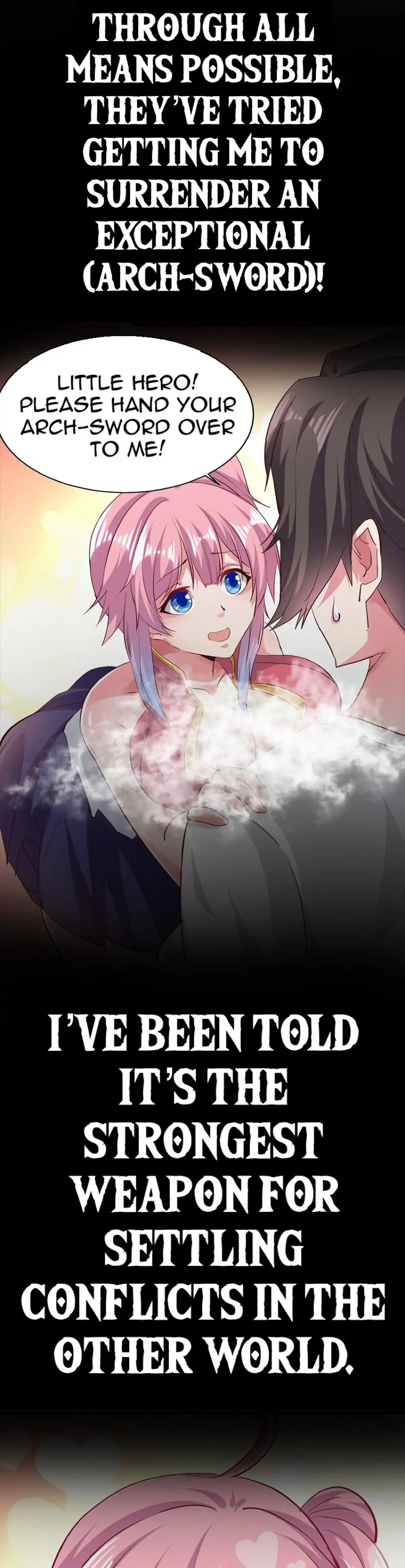 The Arch-Sword Targeted By Girls Was Abducted To Another World, Trying Hard To Avoid Disaster Chapter 0 - page 6