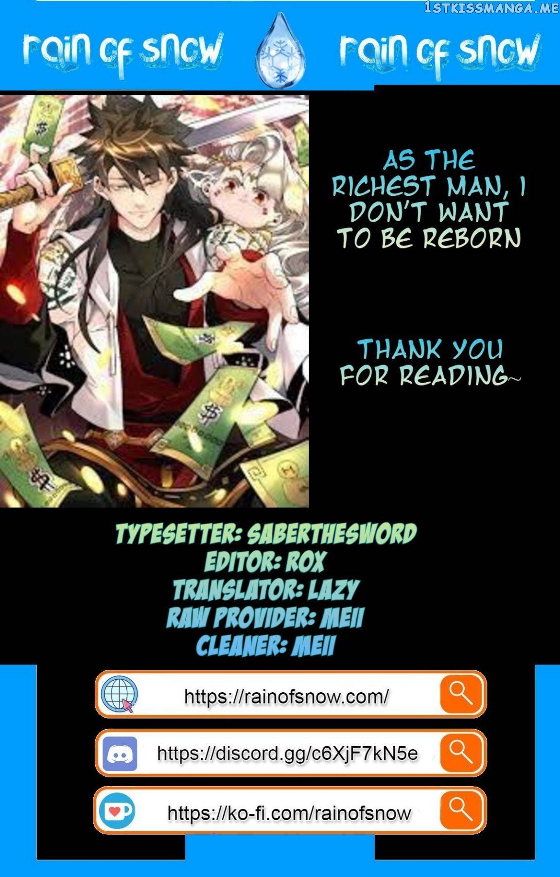 As The Richest man, I Don’t Want To Be Reborn Chapter 4 - page 2