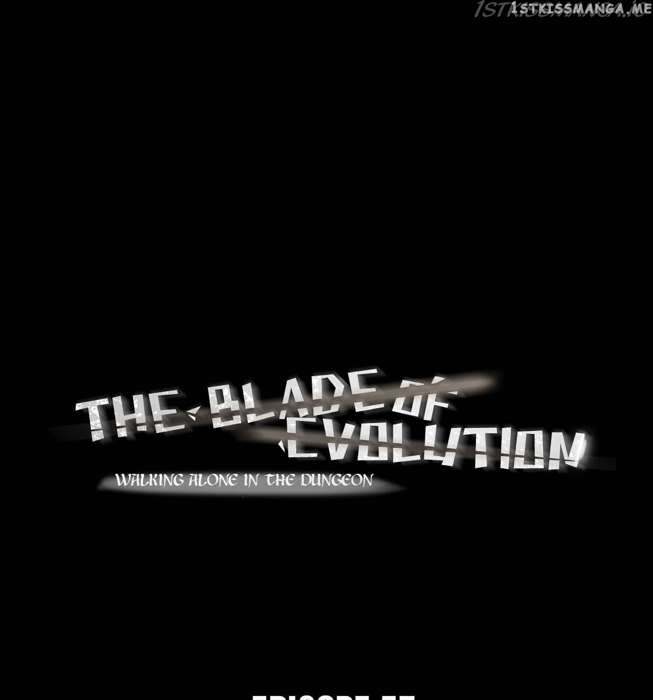 The Blade of Evolution-Walking Alone in the Dungeon chapter 61 - page 1