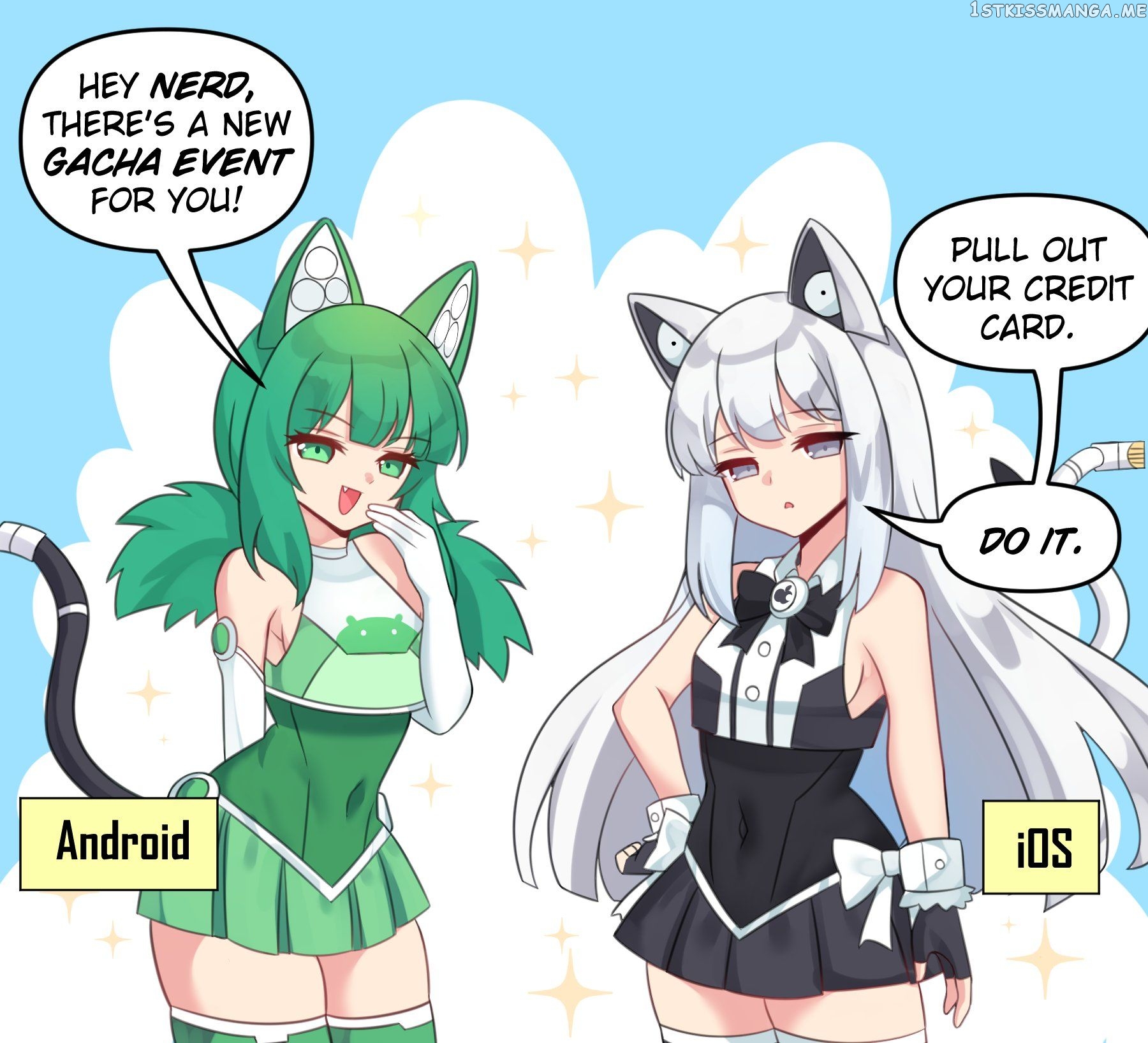 Meme Girls chapter 70 - page 1