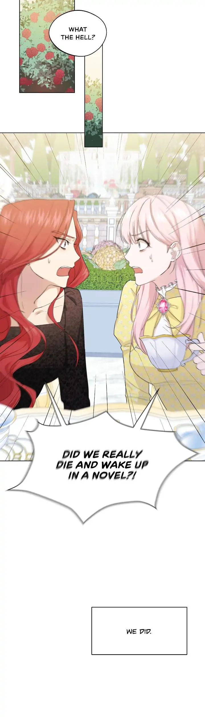 We Got Ourselves Stuck Inside an Adult Fantasy Novel Chapter 1 - page 8
