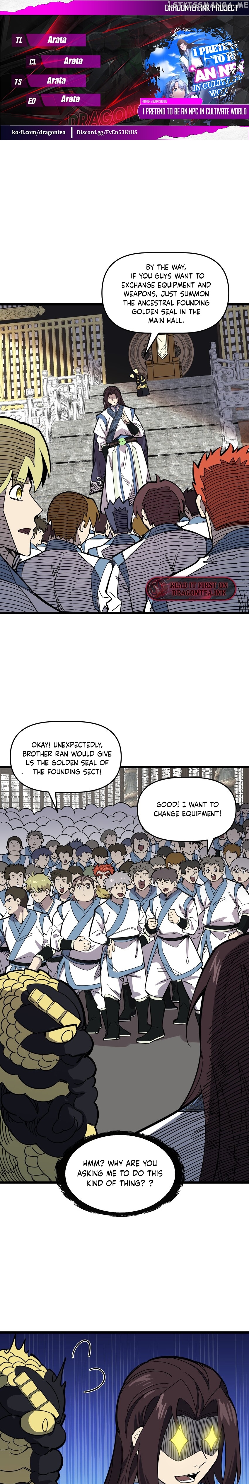 I Pretended To Be An NPC In Cultivation World Chapter 19 - page 1