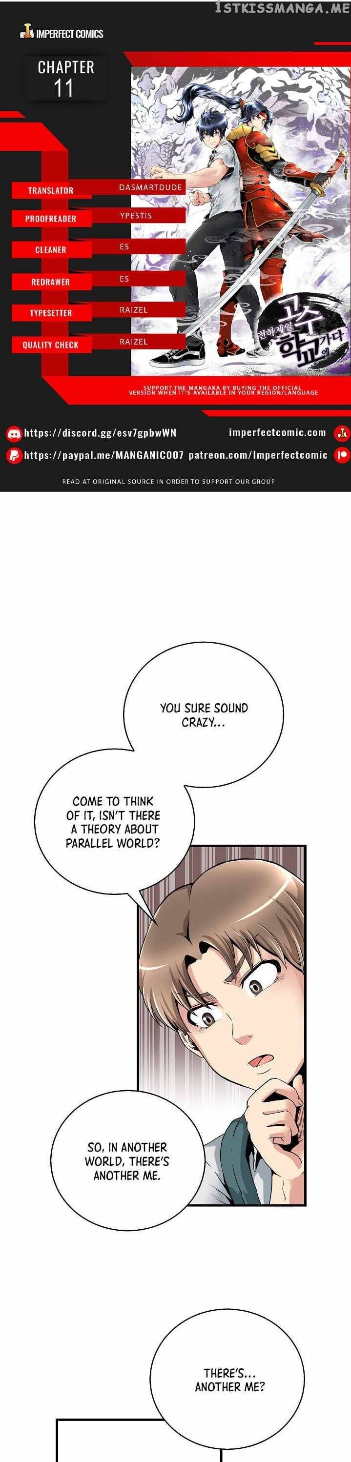 The Strongest Warlord Goes to School Chapter 11 - page 1