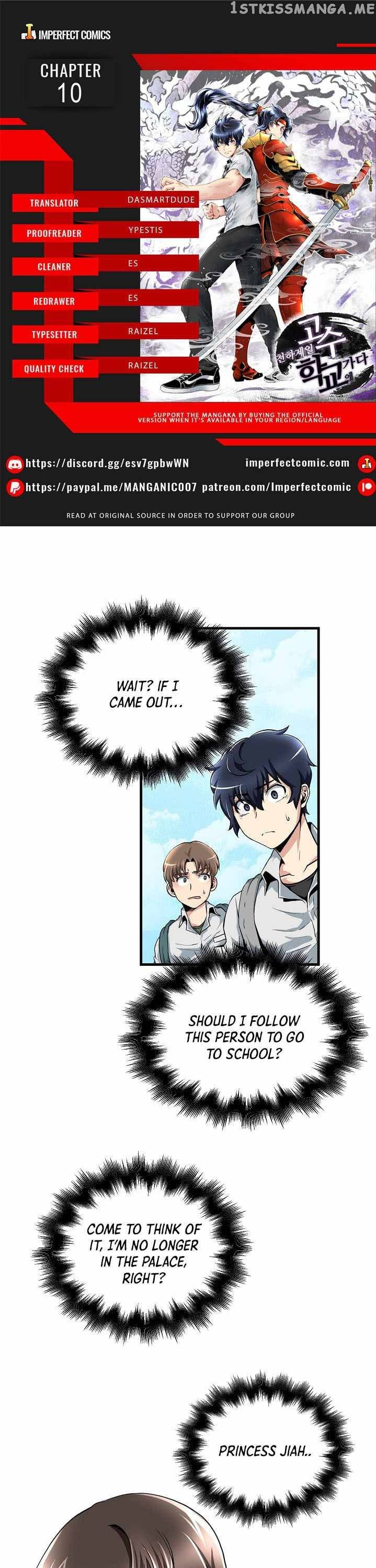 The Strongest Warlord Goes to School Chapter 10 - page 1
