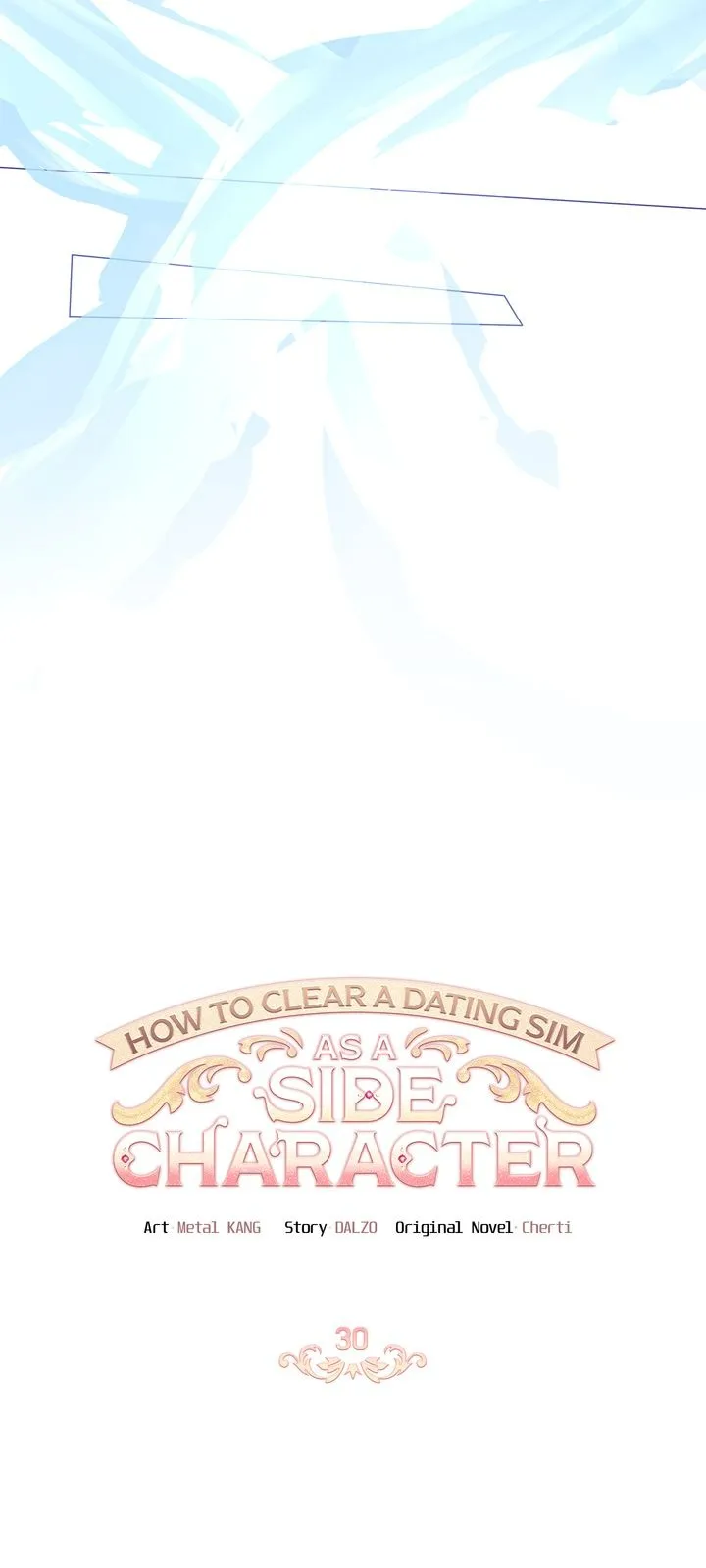 How to Clear a Dating Sim as a Side Character chapter 30 - page 3