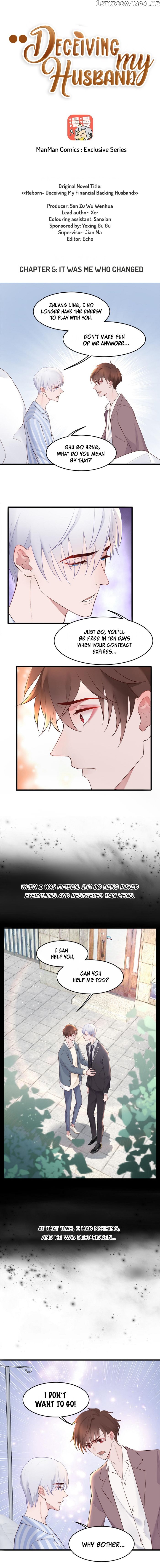 Reborn- deceiving my financial backing husband chapter 5 - page 1