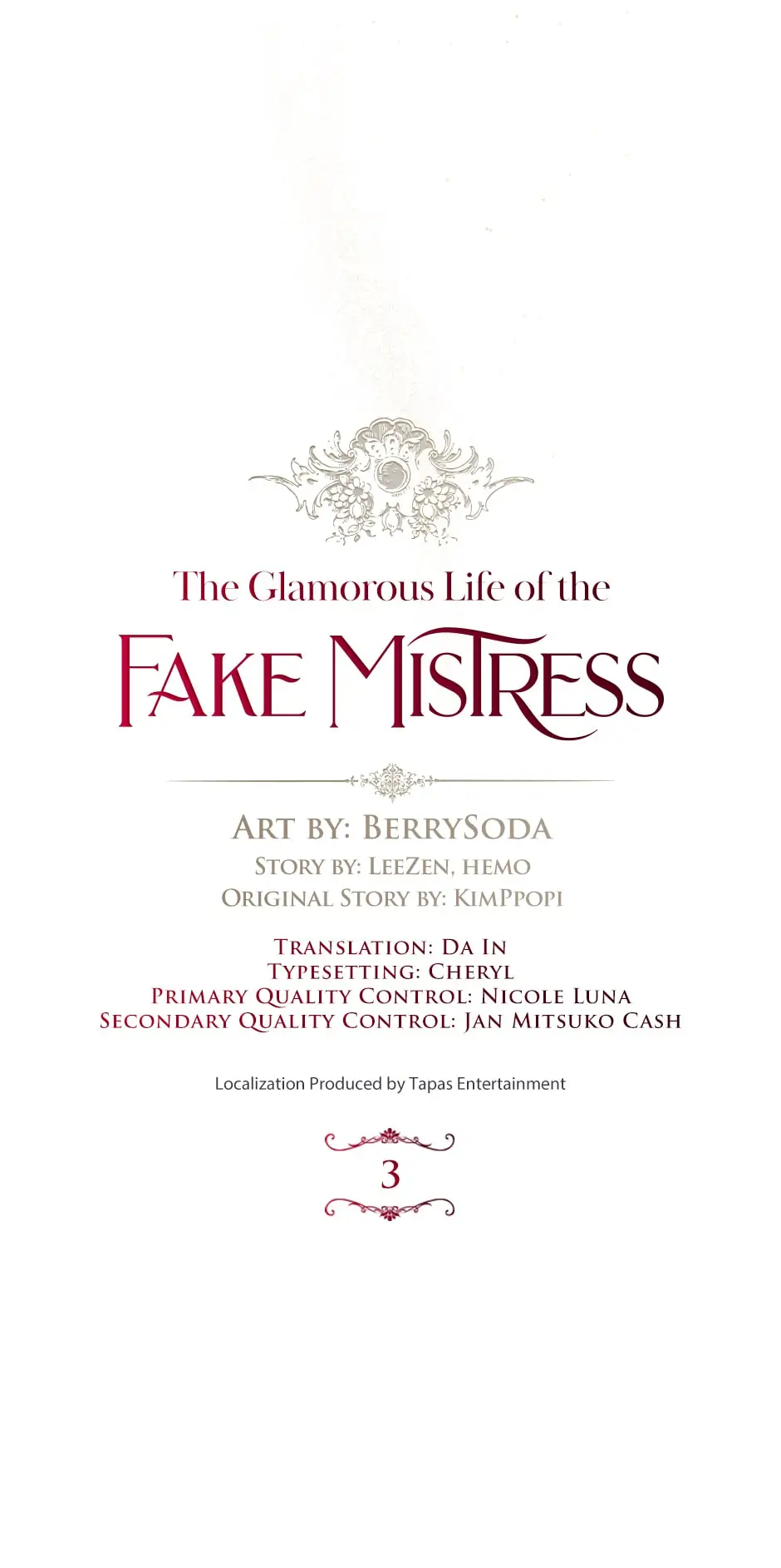 The Glamorous Life of the Fake Mistress Chapter 3 - page 15