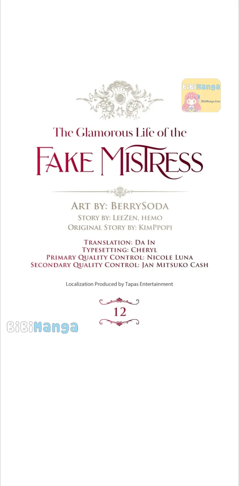 The Glamorous Life of the Fake Mistress Chapter 12 - page 4