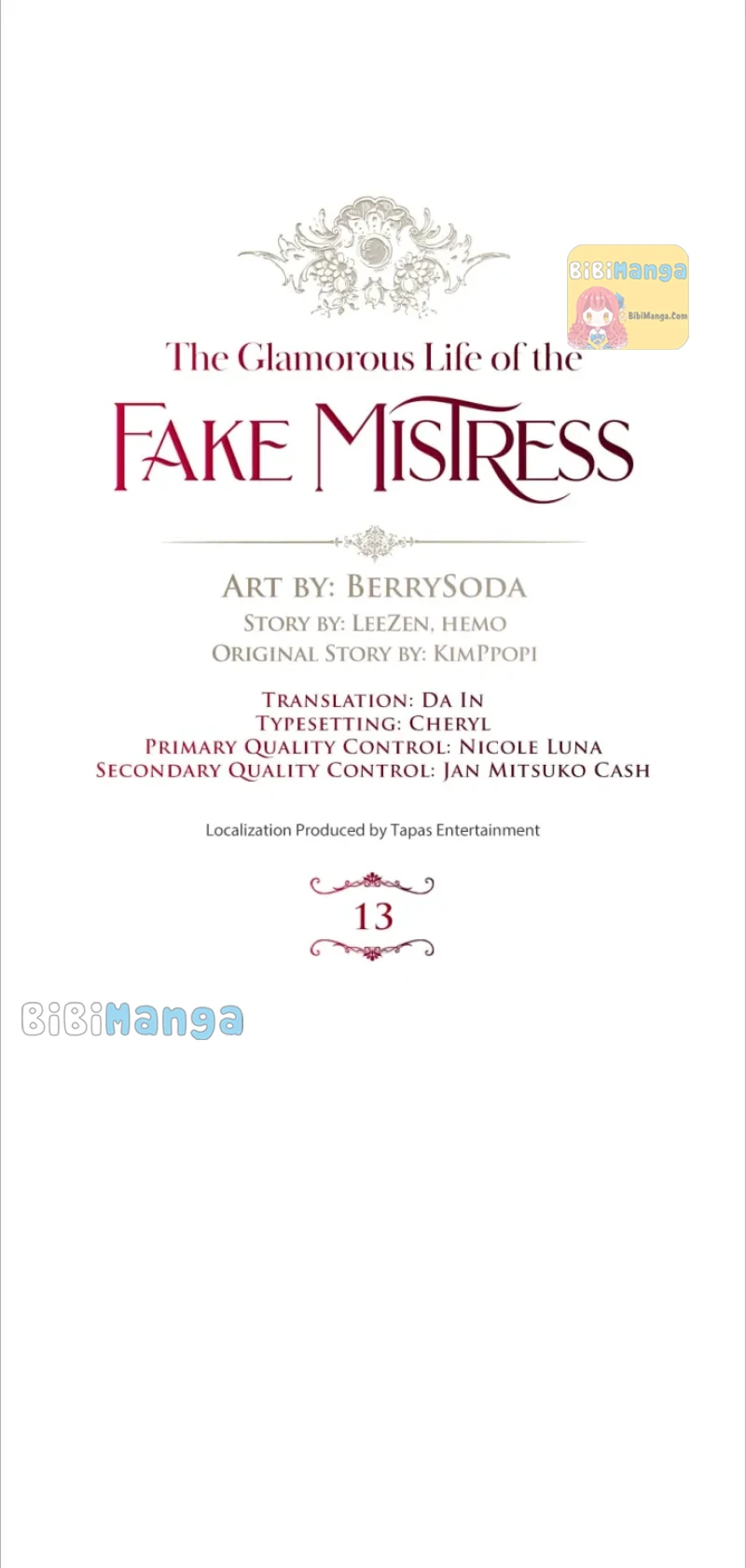 The Glamorous Life of the Fake Mistress Chapter 13 - page 33