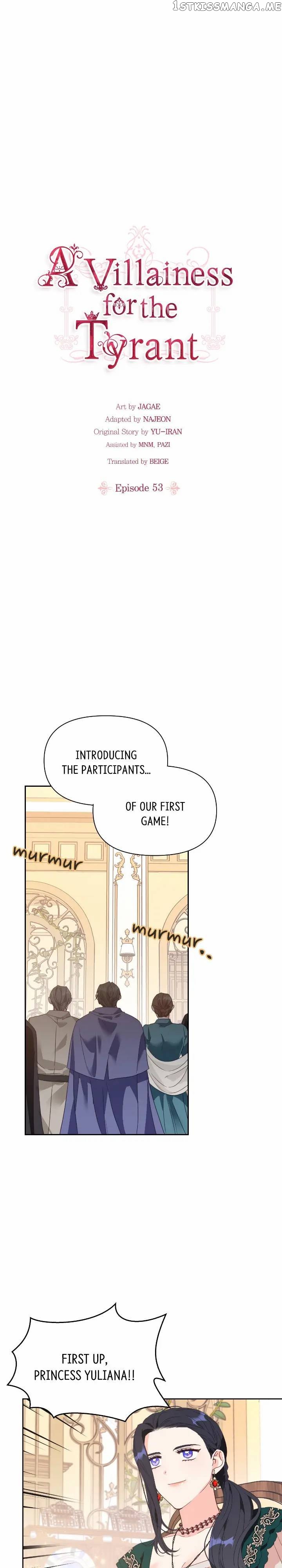 A Villain Is A Good Match For A Tyrant chapter 53 - page 1