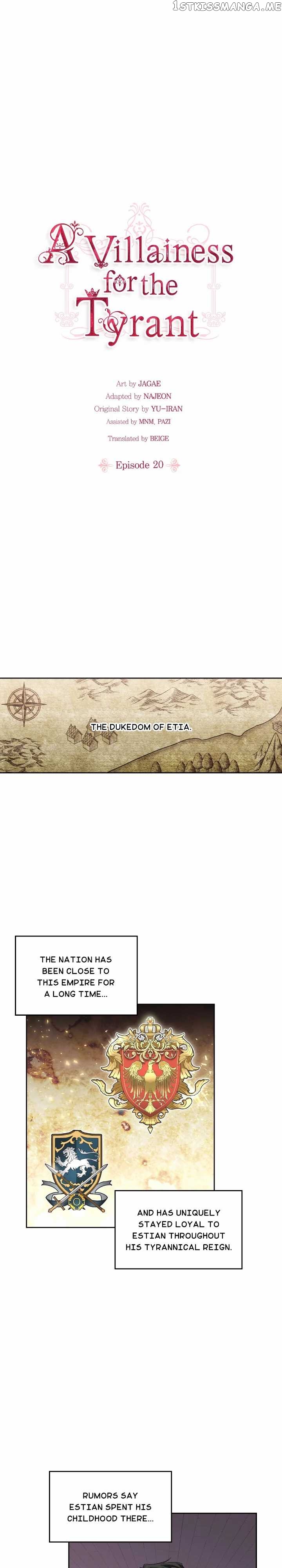 A Villain Is A Good Match For A Tyrant chapter 20 - page 1