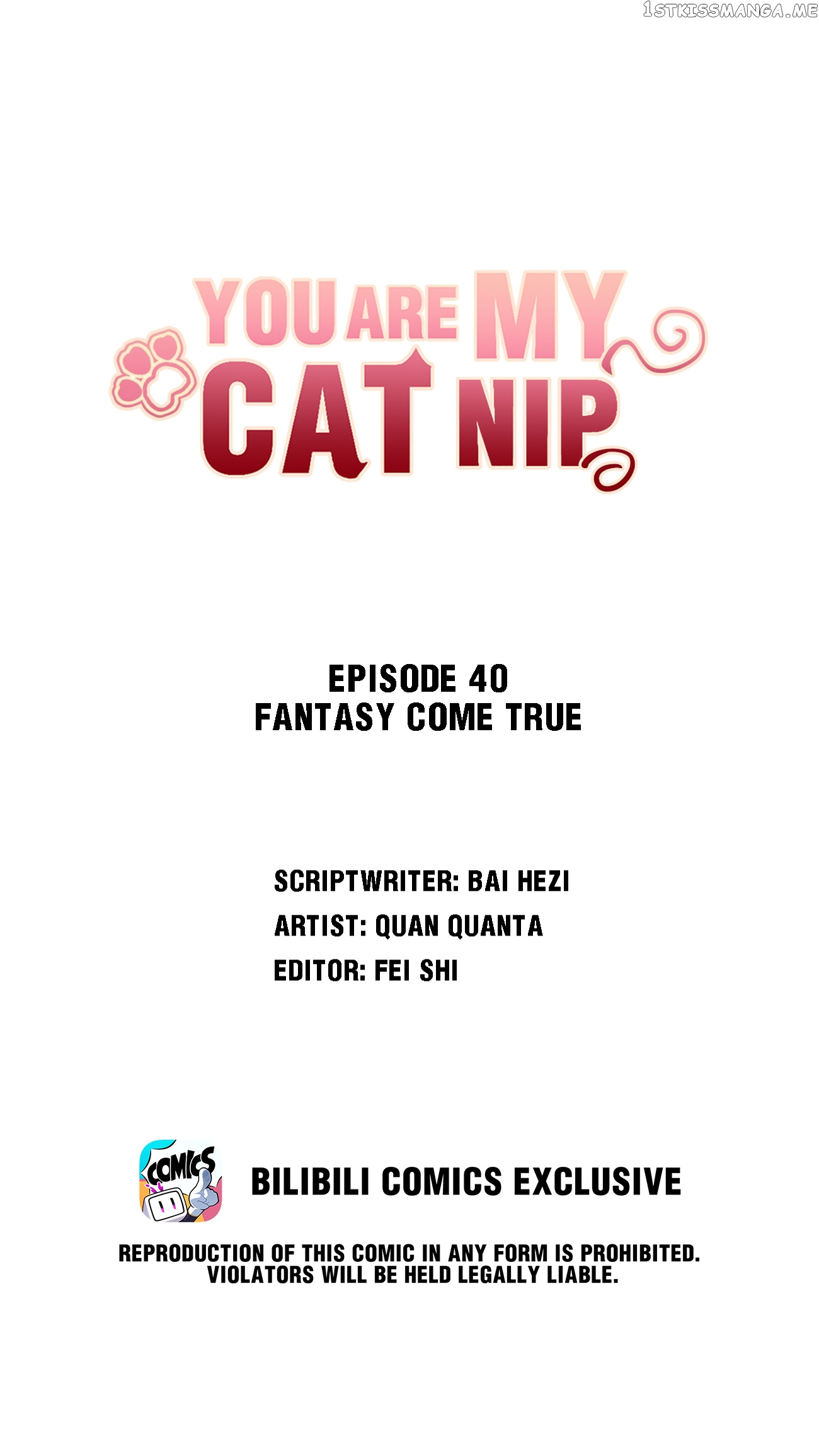 You Are My Catnip chapter 40 - page 1