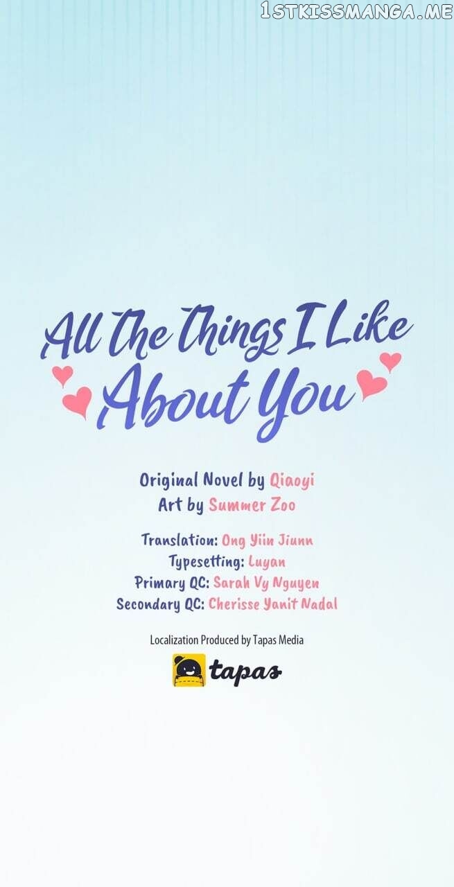 All The Things I Like About You chapter 20 - page 6