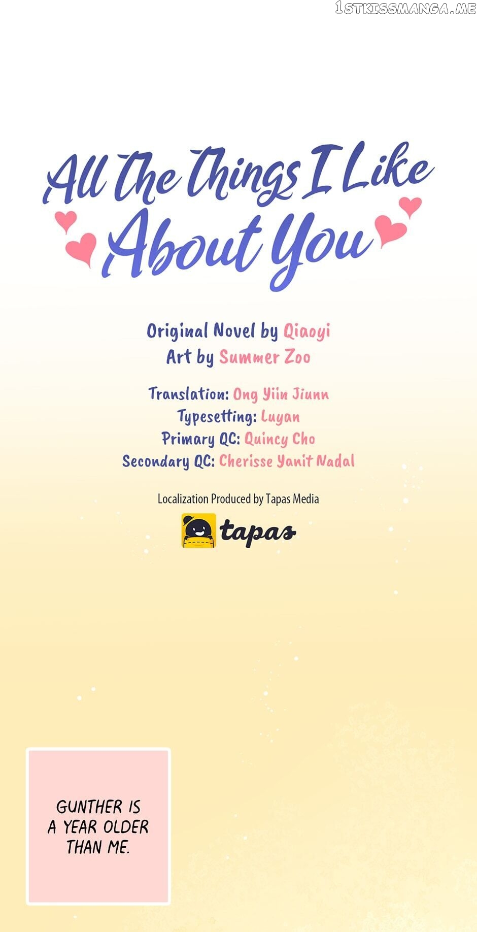 All The Things I Like About You chapter 4 - page 4