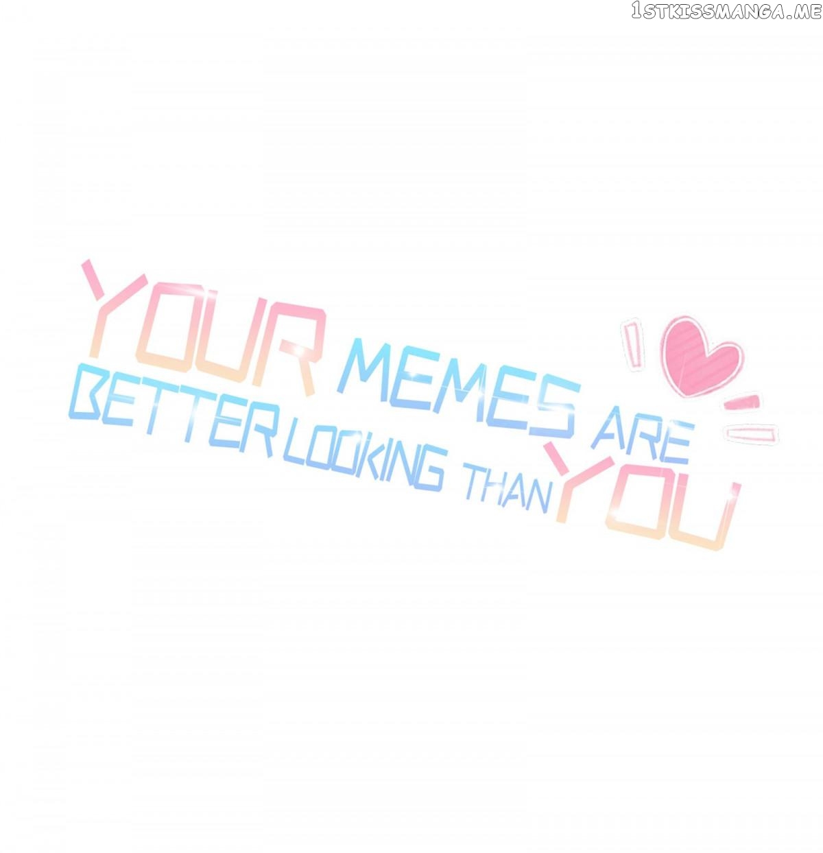 Your Memes Are Better Looking Than You chapter 29 - page 1