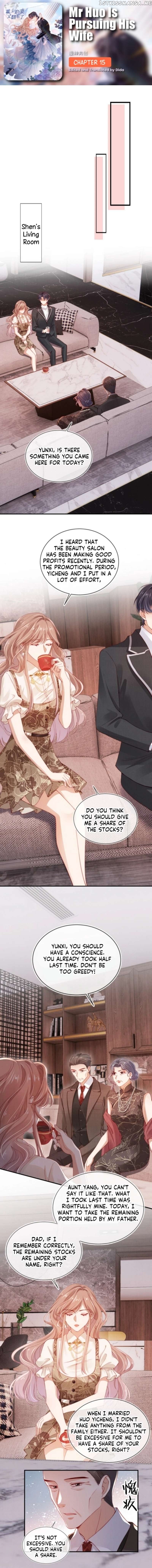 Master Huo Fails To Pursue His Wife Chapter 15 - page 1