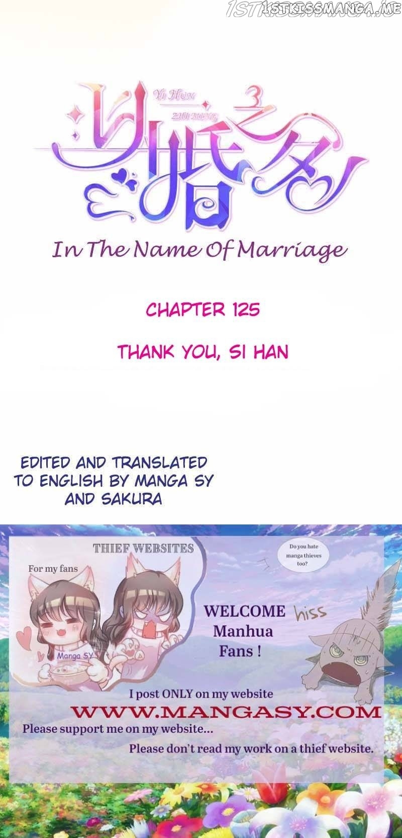 In The Name Of Marriage chapter 125 - page 1