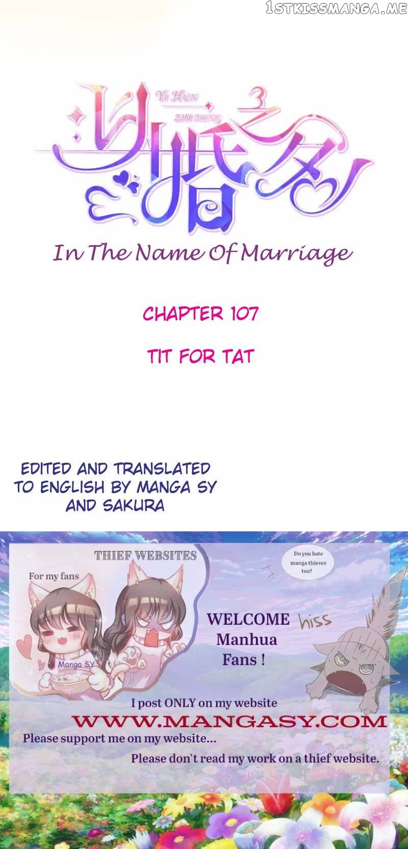 In The Name Of Marriage chapter 107 - page 1