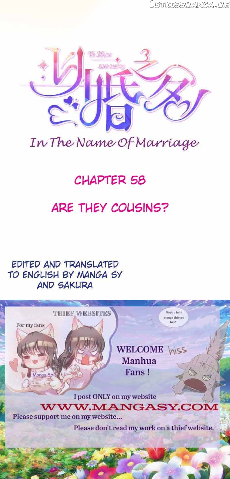In The Name Of Marriage chapter 58 - page 1