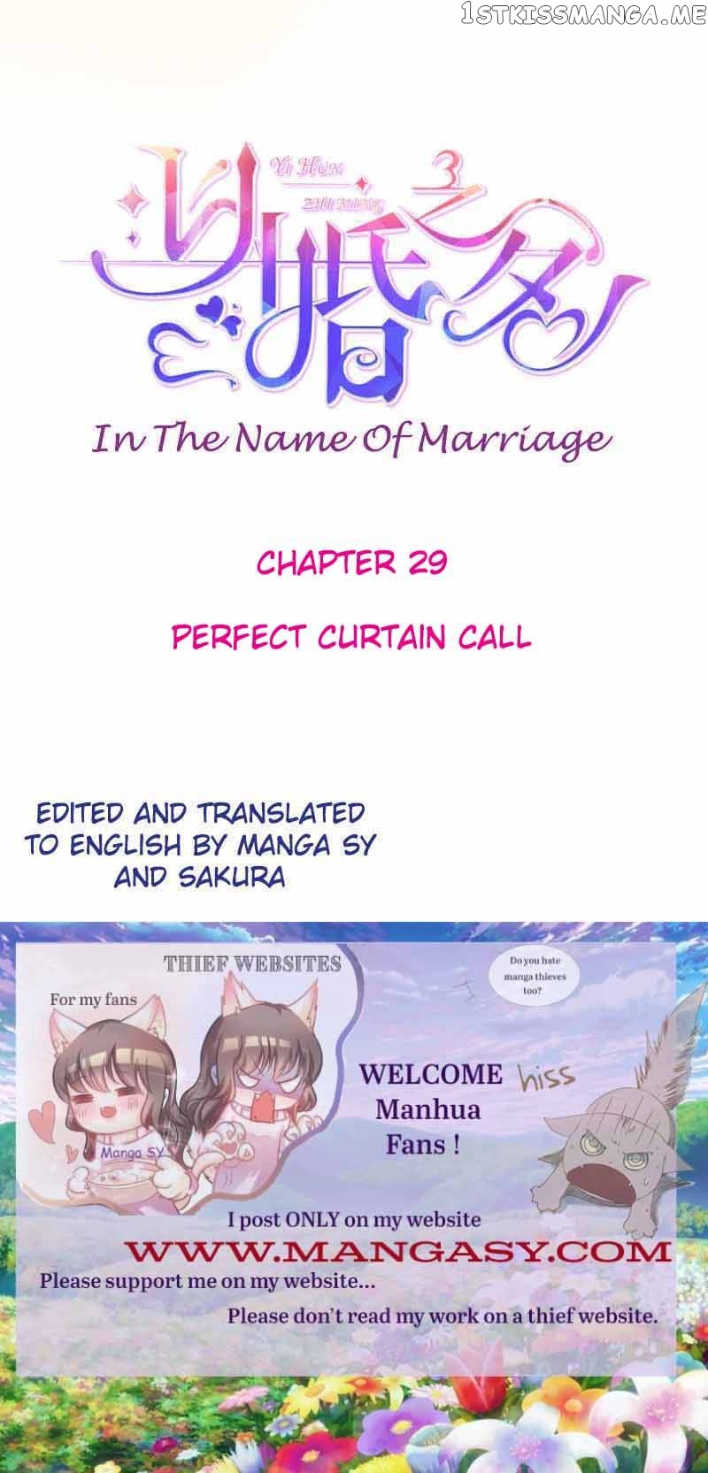 In The Name Of Marriage chapter 29 - page 1