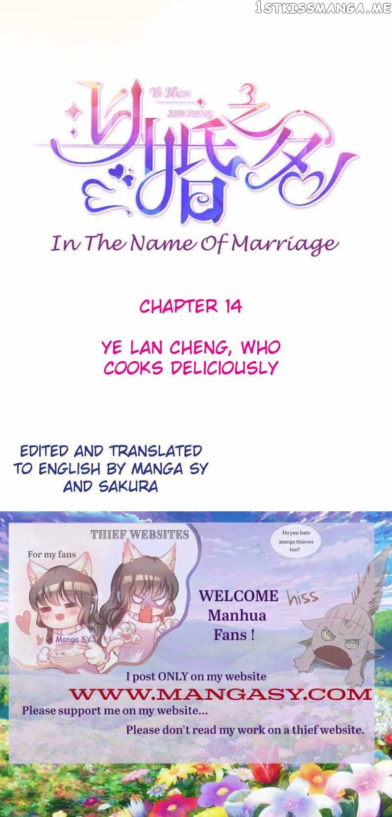 In The Name Of Marriage chapter 14 - page 2