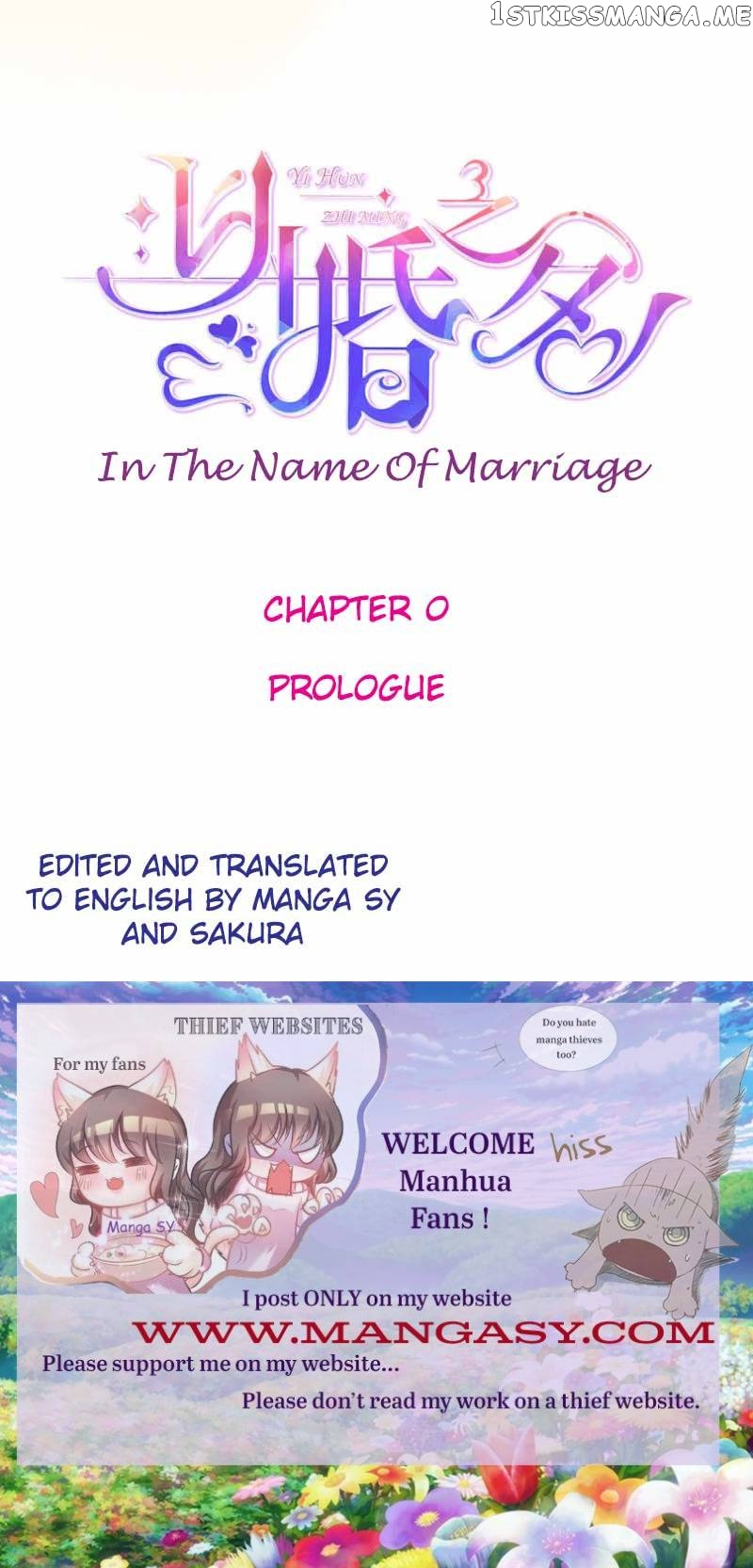 In The Name Of Marriage chapter 0 - page 1
